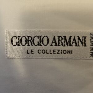 GIORGIO ARMANI Le Collezioni Label, Shirt, Men's, Size L